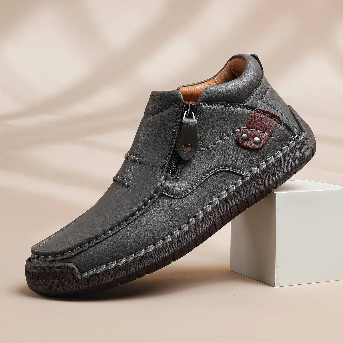 BARTON™ — Souliers en cuir artisanaux, confort premium pour chaque journée