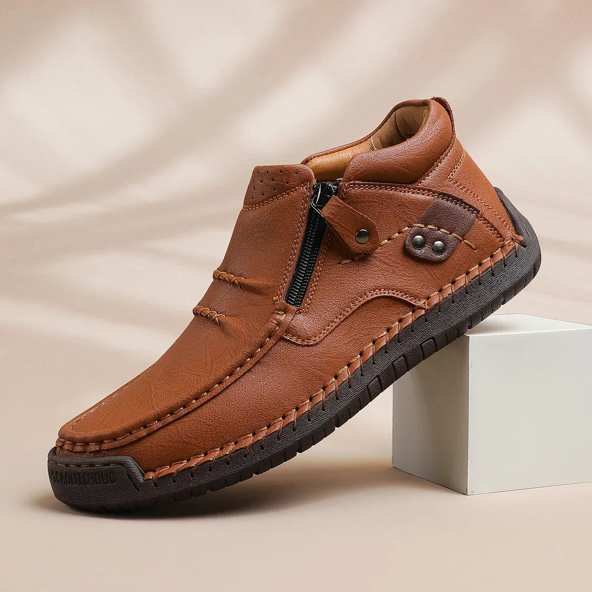 BARTON™ — Souliers en cuir artisanaux, confort premium pour chaque journée