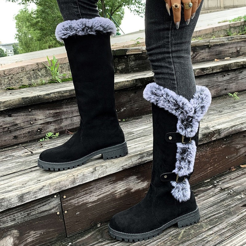 Bottes de neige pour femmes doublées
