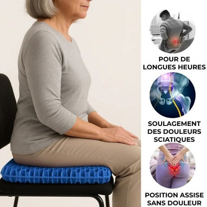 Siqo™ – Coussin de Confort Respirant