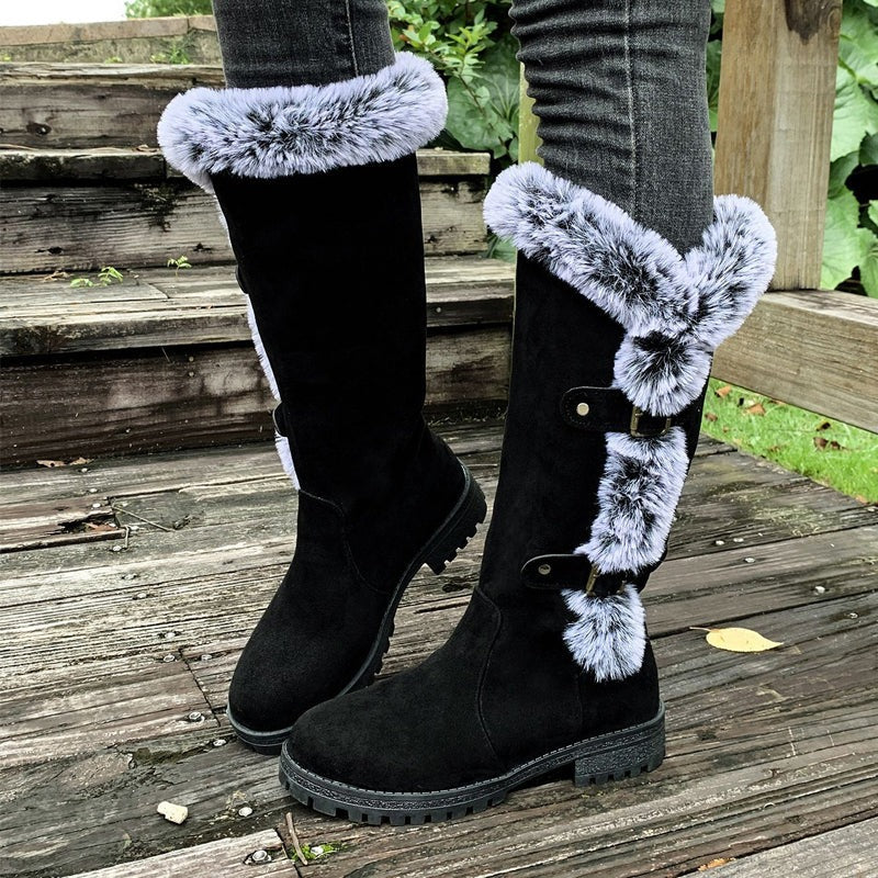 Bottes de neige pour femmes doublées
