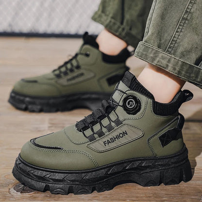 HéritageUrbain™ – Bottes Chunky Style Rétro pour Hommes