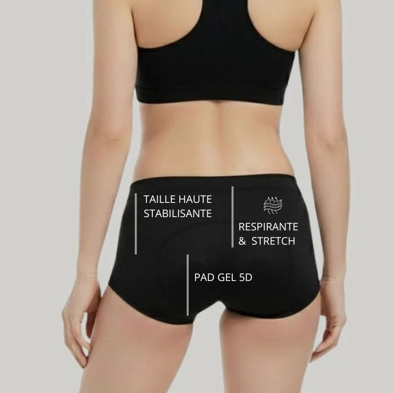 Culotte Femme Gel 5D Ozalo™ GSX – Dites adieu aux douleurs de selle