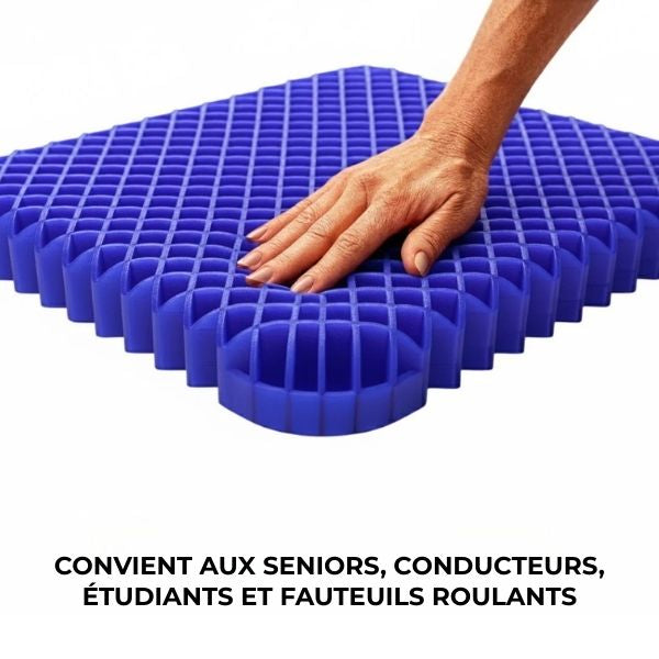 Siqo™ – Coussin de Confort Respirant