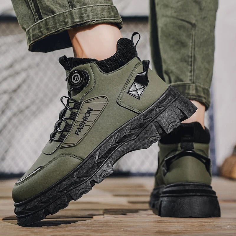 HéritageUrbain™ – Bottes Chunky Style Rétro pour Hommes