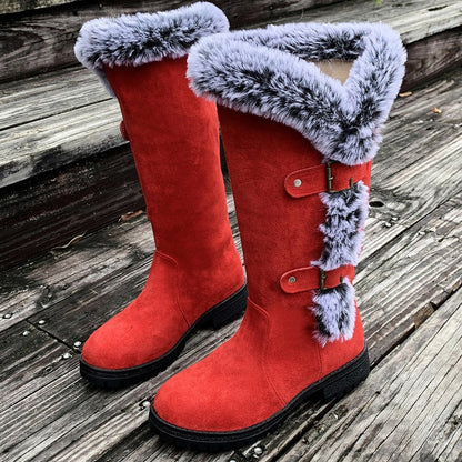 Bottes de neige pour femmes doublées