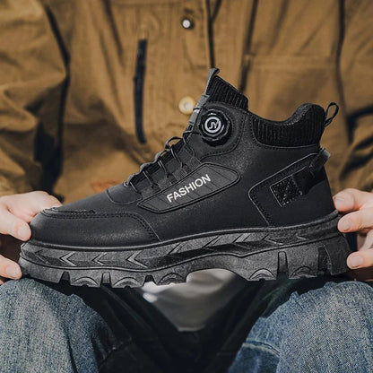 HéritageUrbain™ – Bottes Chunky Style Rétro pour Hommes