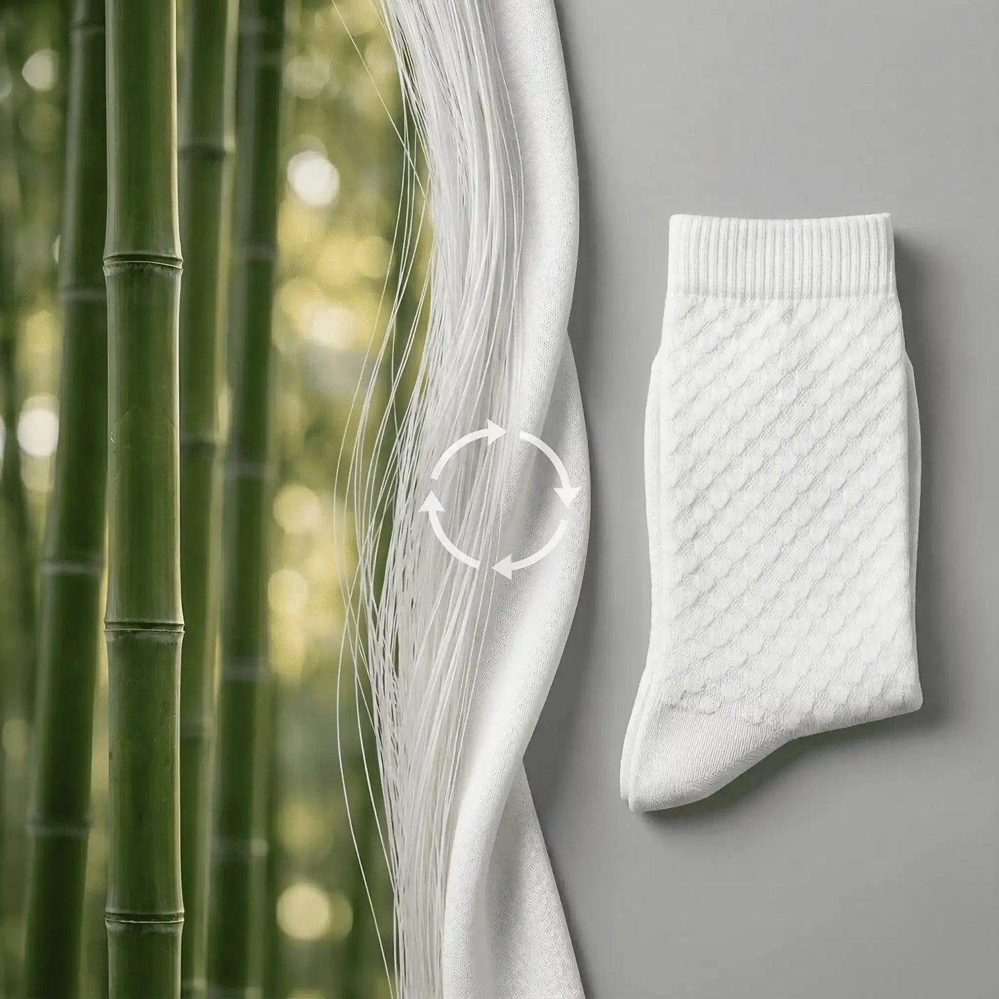 ALESSIO -chaussettes mi-hautes en bambou premium