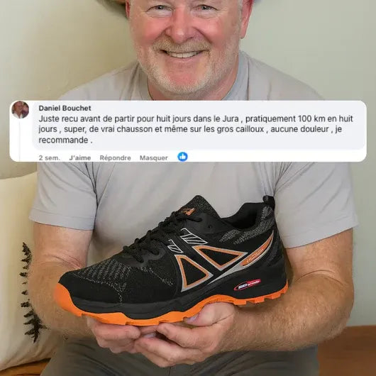 TrekPro™ – Chaussures de marche orthopédiques pour homme