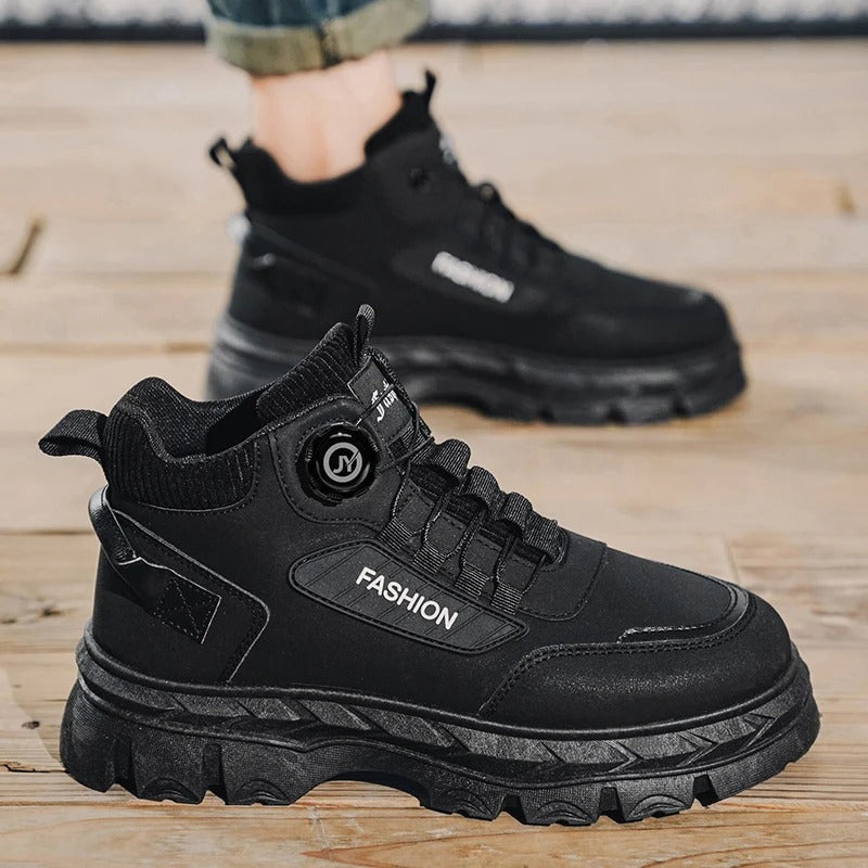 HéritageUrbain™ – Bottes Chunky Style Rétro pour Hommes