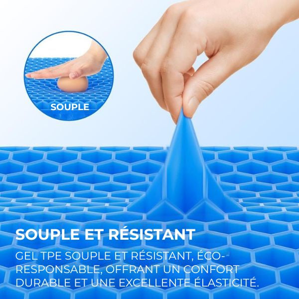 Siqo™ – Coussin de Confort Respirant