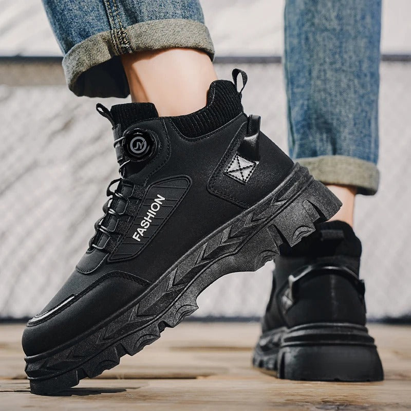 HéritageUrbain™ – Bottes Chunky Style Rétro pour Hommes