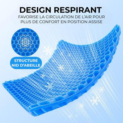 Siqo™ – Coussin de Confort Respirant