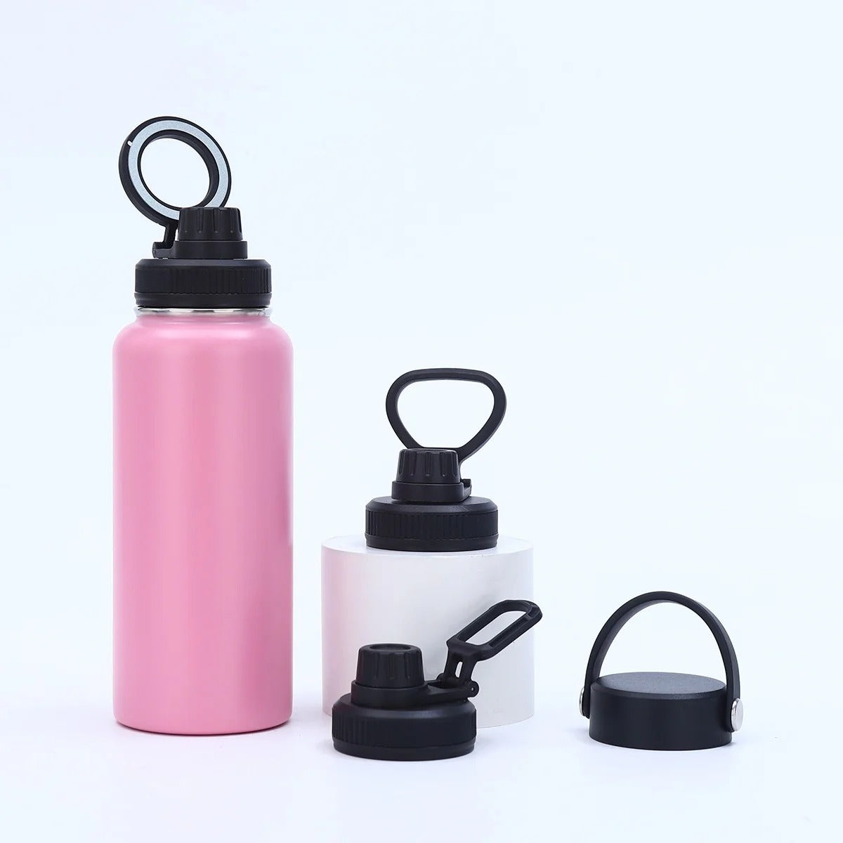 Aimora™ – Bouteille Shaker Magnétique Isotherme 3-en-1