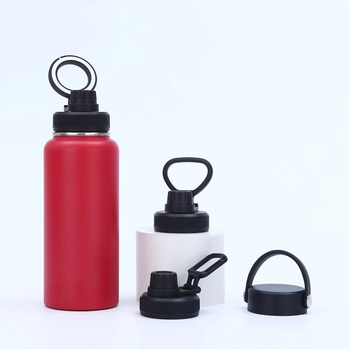 Aimora™ – Bouteille Shaker Magnétique Isotherme 3-en-1