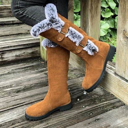 Bottes de neige pour femmes doublées