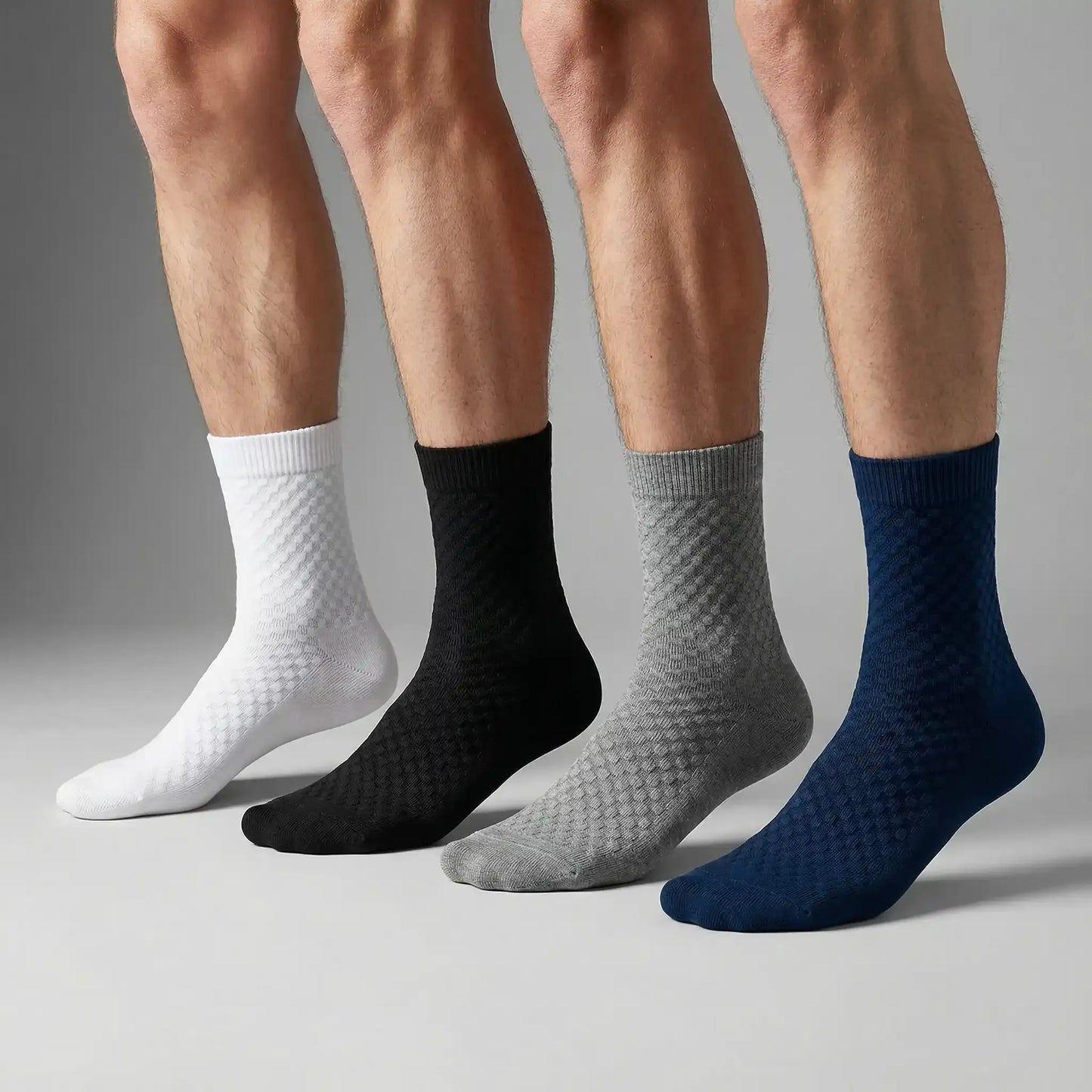 ALESSIO -chaussettes mi-hautes en bambou premium