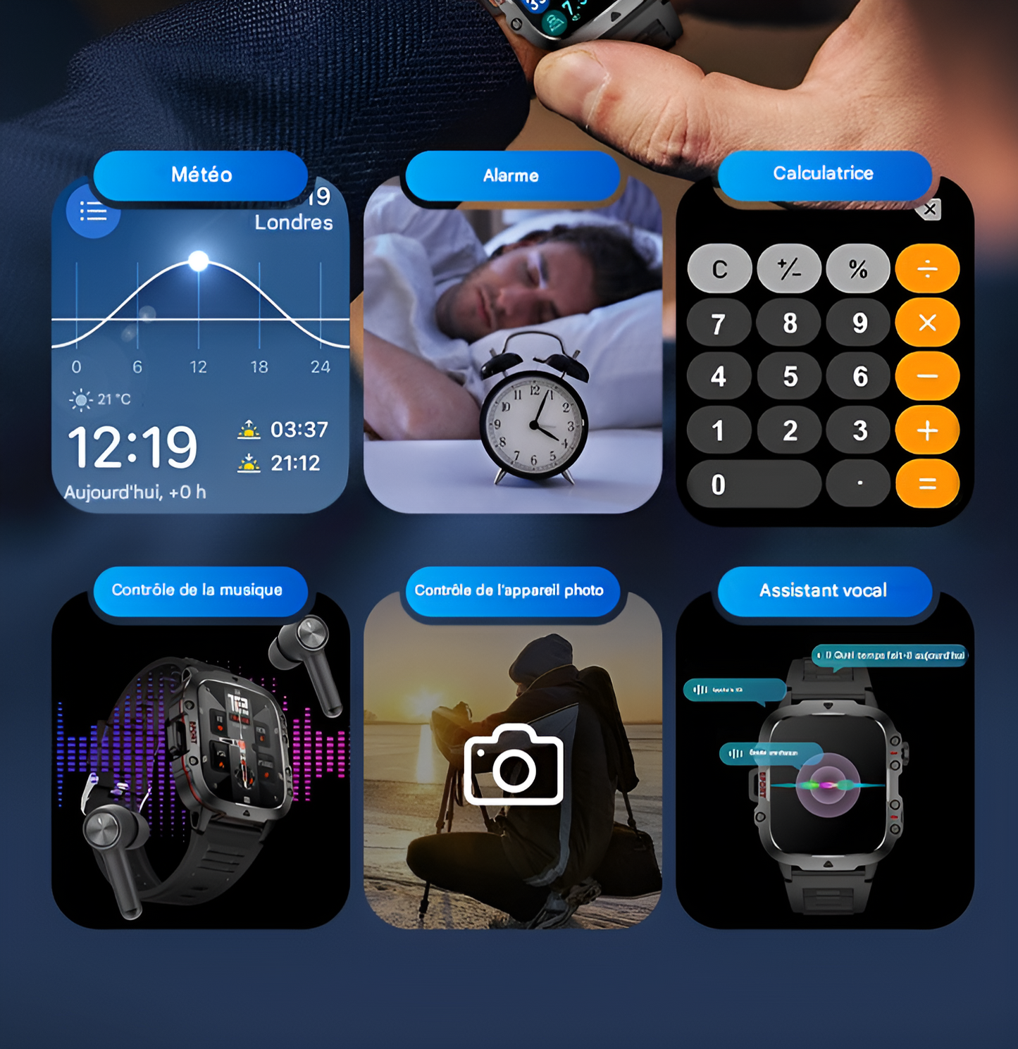 Montre Intelligente Ultime pour Aventure : Votre Compagnon Idéal pour le Sport et l'Extérieur