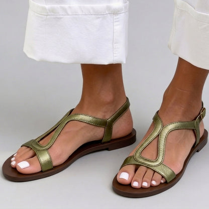 Solène — Sandales d'été Tressées Confort