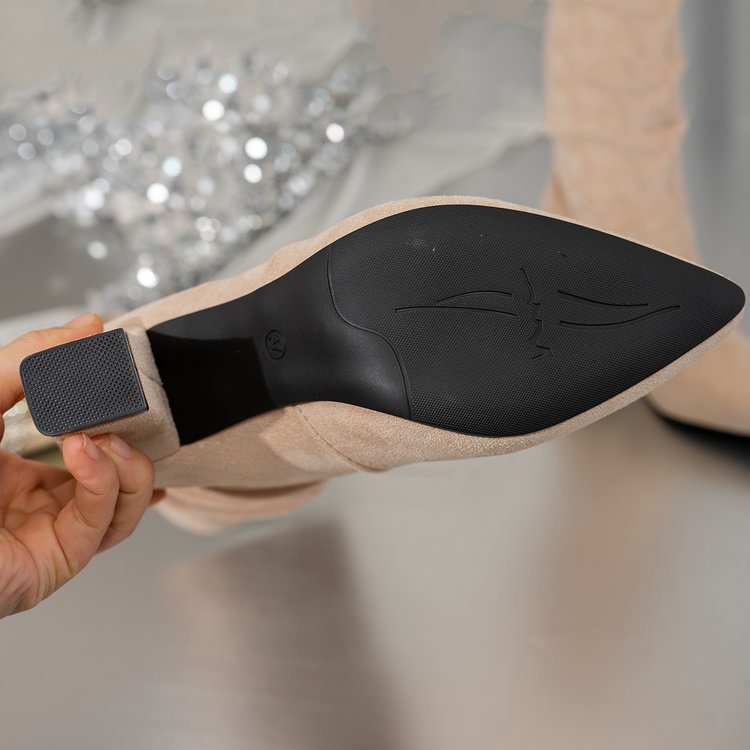 Bottes à Talon Haut Élégantes et Confortables