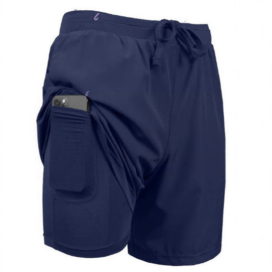 FlexMotion™ – Short Sport 2 en 1 Séchage Rapide avec Doublure Intégrée