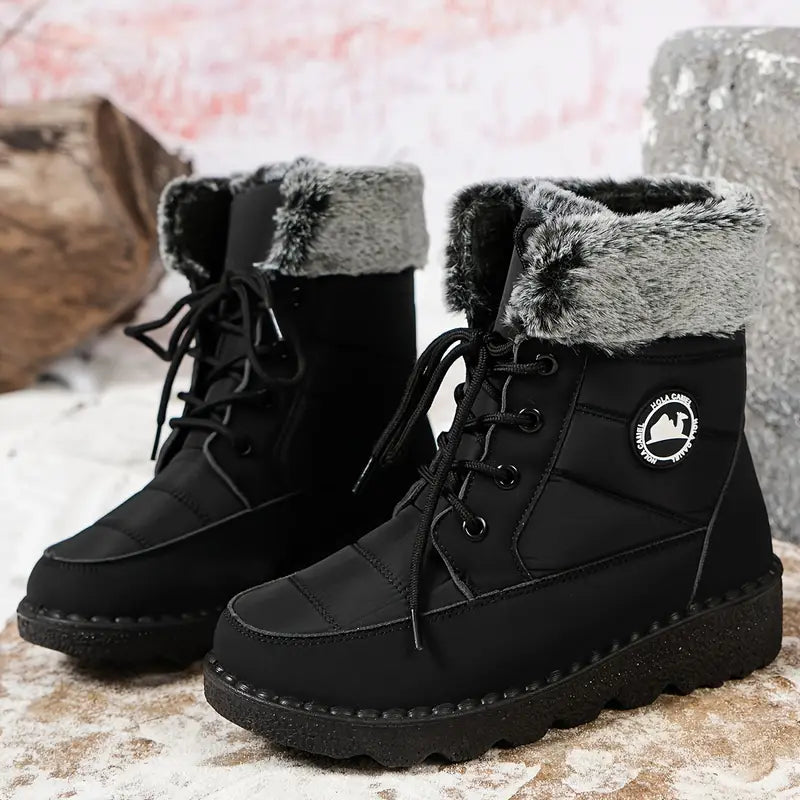 Frostia – Bottes de neige femme élégantes et antidérapantes