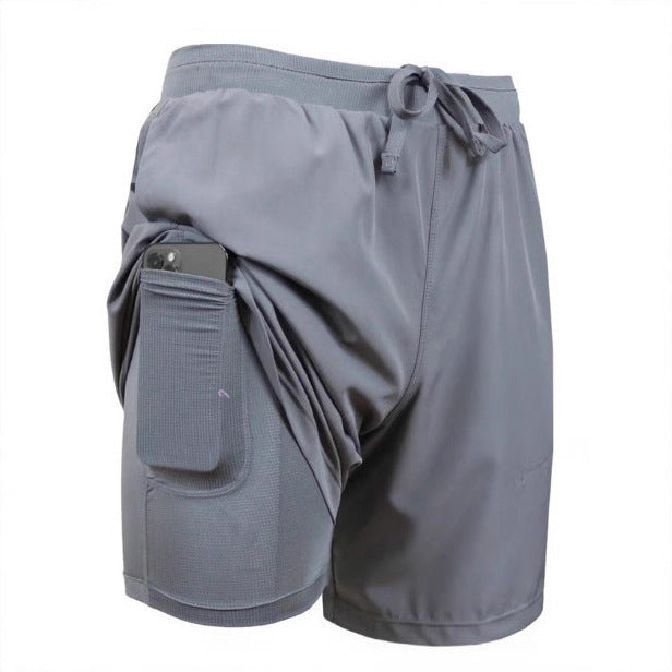 FlexMotion™ – Short Sport 2 en 1 Séchage Rapide avec Doublure Intégrée