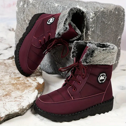 Frostia – Bottes de neige femme élégantes et antidérapantes