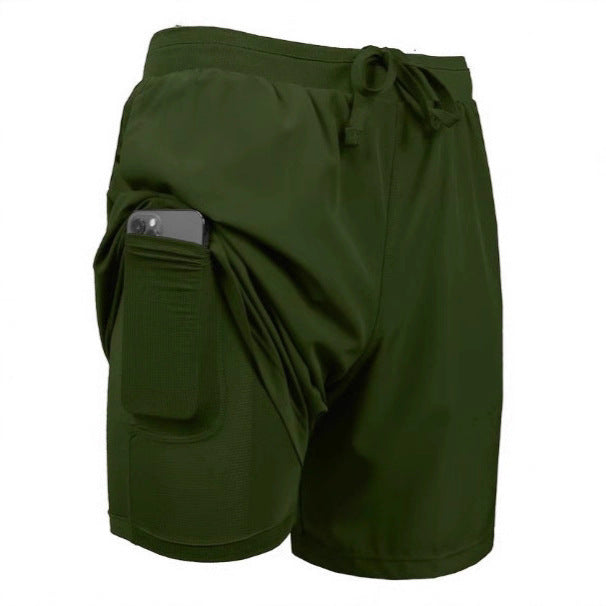 FlexMotion™ – Short Sport 2 en 1 Séchage Rapide avec Doublure Intégrée