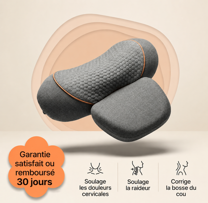 CerviRelax™ — Coussin de relaxation cervicale ergonomique