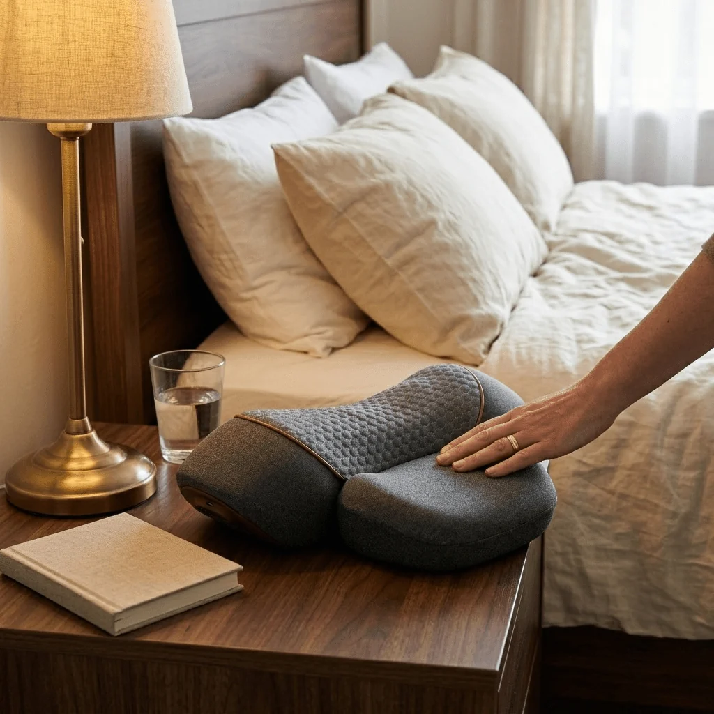 CerviRelax™ — Coussin de relaxation cervicale ergonomique