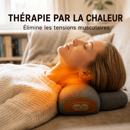 CerviRelax™ — Coussin de relaxation cervicale ergonomique