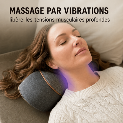 CerviRelax™ — Coussin de relaxation cervicale ergonomique