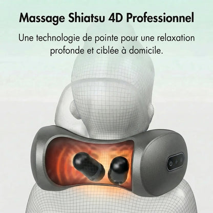CerviRelax™ — Coussin de relaxation cervicale ergonomique