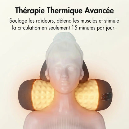 CerviRelax™ — Coussin de relaxation cervicale ergonomique